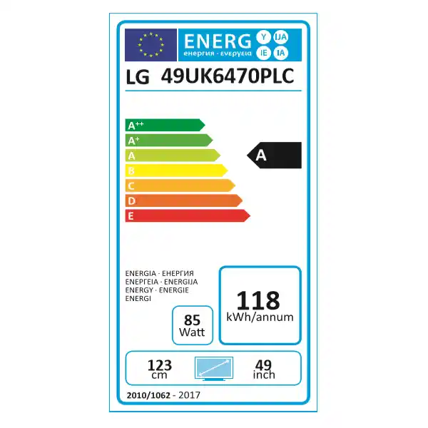 LG 49UK6470PLC SMART UHD LED TV