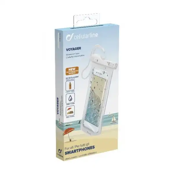 CELLULAR WATERPROOF CASE TO 6.3'' WH