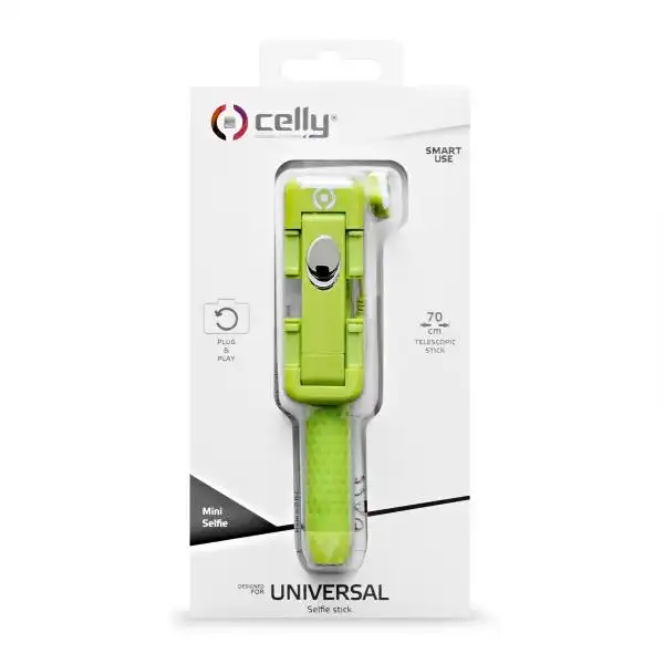 CELLY MINI SELFIE STICK GREY