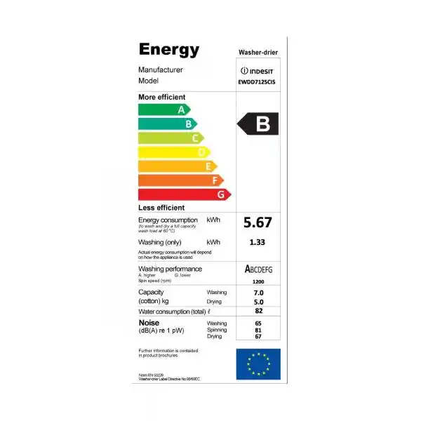 INDESIT EWDD 7125 W EU