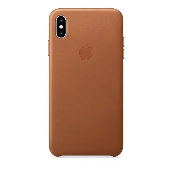 APPLE IPHONE XS MAX LEATHER CASE-SADDLE BROWN-MRWV2ZM/A