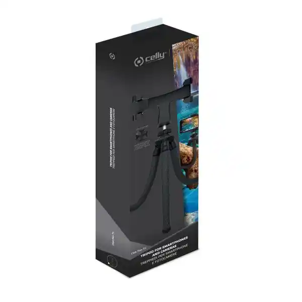 CELLY TRIPOD CLICKFLEXTRI BK
