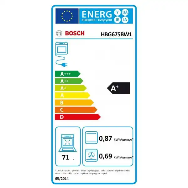 BOSCH HBG675BW1