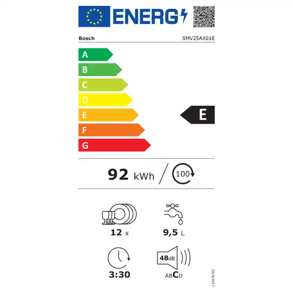BOSCH SMV25AX01E