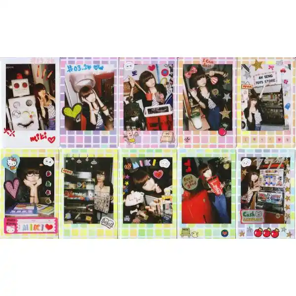 FUJI INSTAX MINI PHOTO PAPER STAINED GLASS