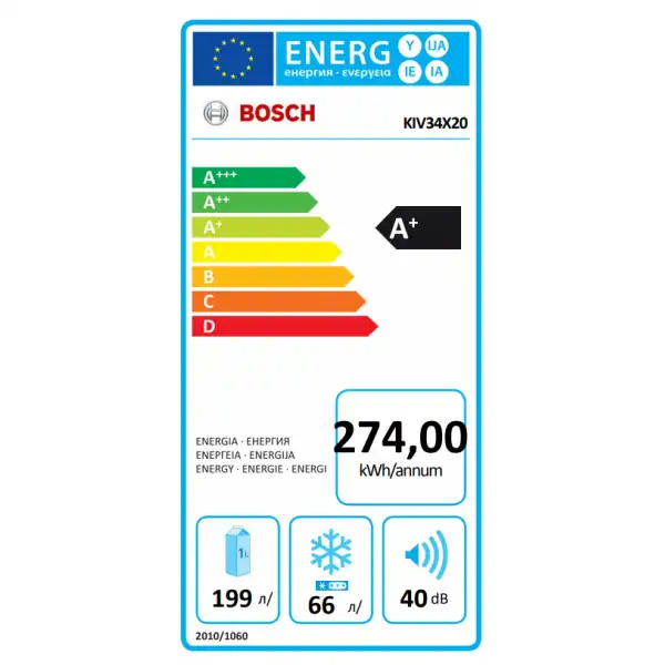 BOSCH KIV34X20