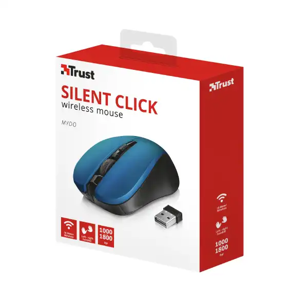 TRUST 21870 MYDO SILENT W MOUSE BLUE