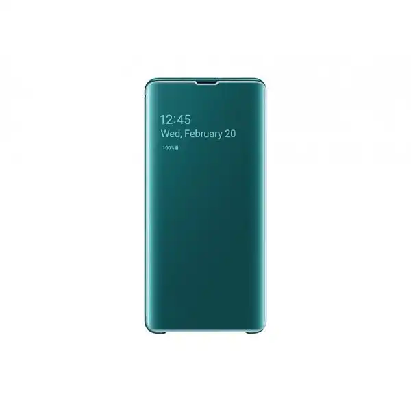 SAMSUNG S10+ CLEAR VIEW COVER GN EF-ZG975CGEGWW