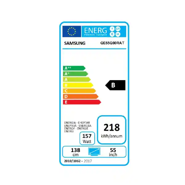 SAMSUNG QE-55Q80R QLED SMART TV