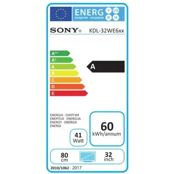 SONY KDL-32WE615BAEP HD LED SMART TV