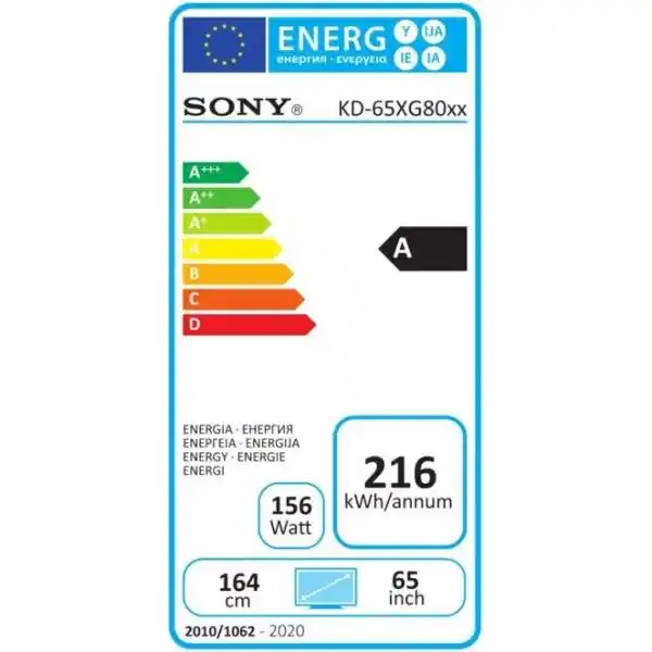 SONY KD-65XG8096BAEP SMART UHD LED