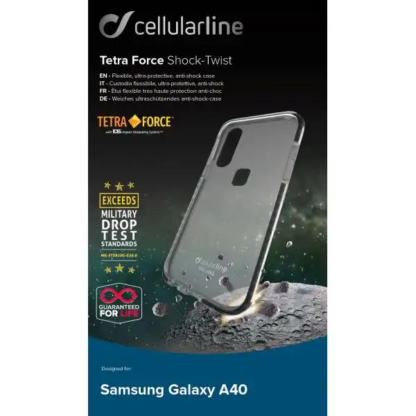 CELLULAR SAMSUNG GALAXY A40 TETRA HARD CASE