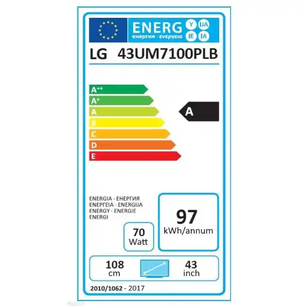LG 43UM7100 SMART UHD TV