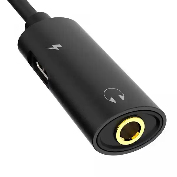 XMART AUDIO ADAPTER TYPE C DC-TYPE C-3.5MM BK