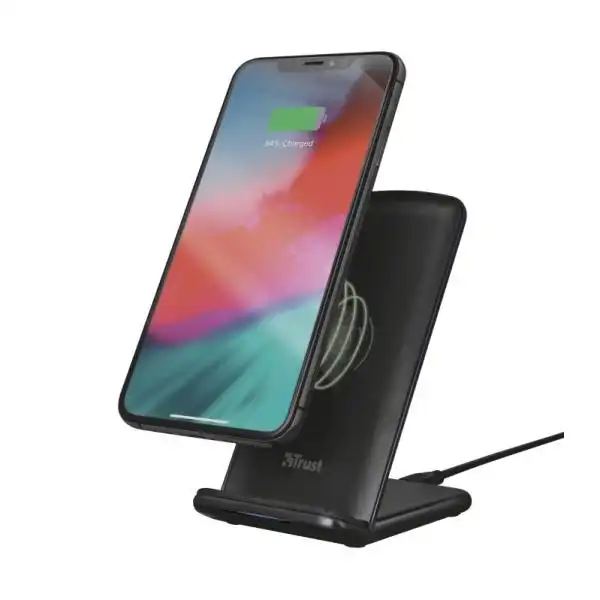 TRUST 23325 PRIMO WIRELESS FAST CHARGER STAND 10W BK