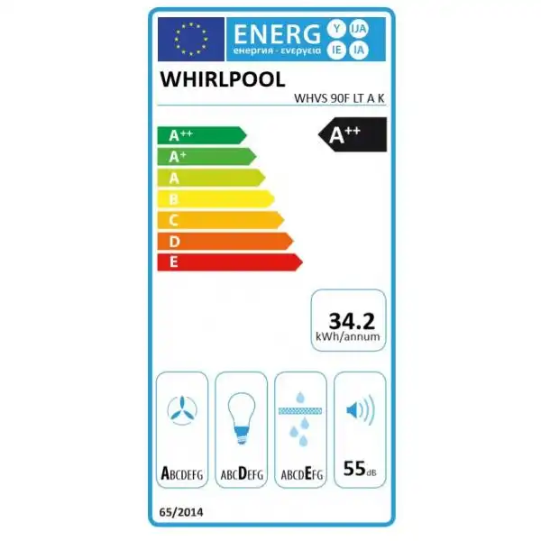 WHIRLPOOL WHVS 90F LT A K