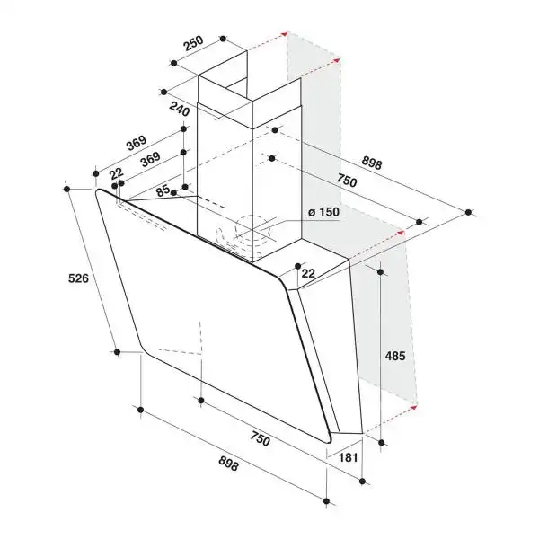 WHIRLPOOL WHVS 90F LT A K