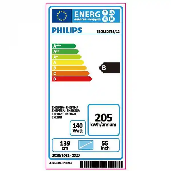 PHILIPS 55OLED754 OLED SMART TV
