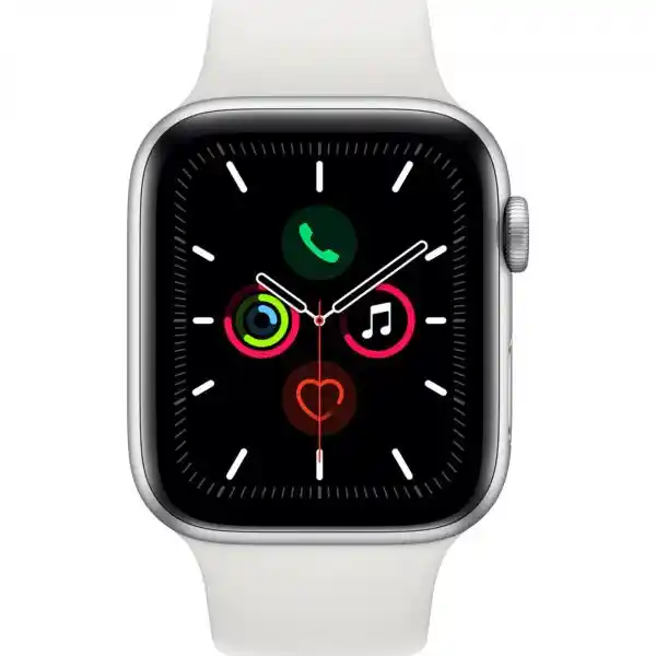 APPLE WATCH 5 44MM SILVER/ WHITE MWVD2BS