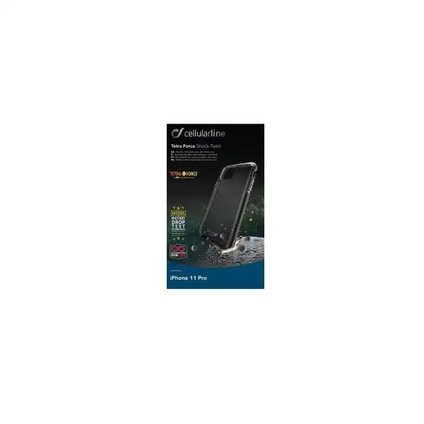 CELLULAR IPHONE 11 PRO TETRA CASE BK