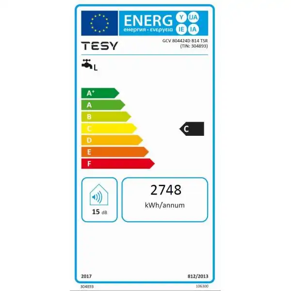 TESY GCV 804424D B14 TSR