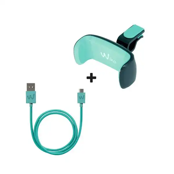WIKO CAR HOLDER WITH MICRO USB CABLE BK