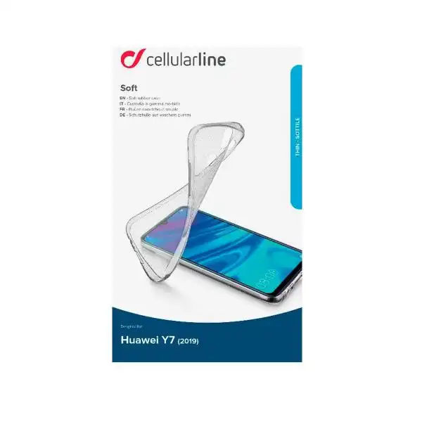 CELLULAR HUAWEI Y7 2019 SOFT TRANSP. CASE
