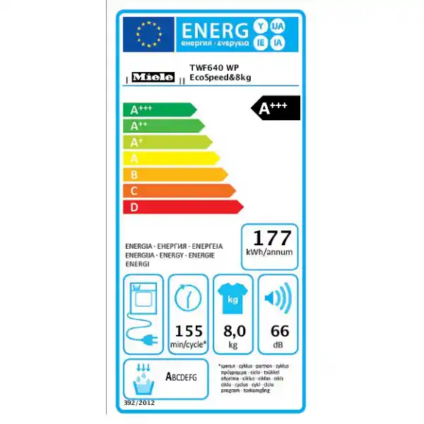 MIELE TWF 640 EcoSpeed 8kg