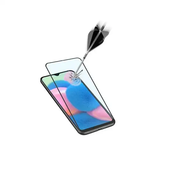 CELLULAR SAMSUNG GALAXY A30S TEPMERED GLASS BK