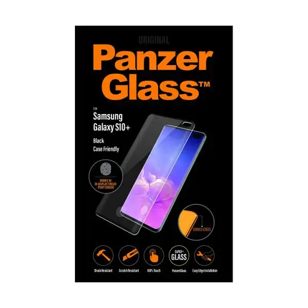 PANZERGLASS SAMSUNG GALAXY S10+ FINGERPRINT CF BK