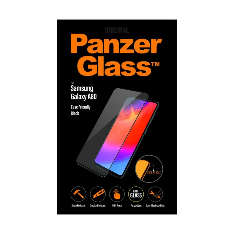 PANZERGLASS SAMSUNG GALAXY A80 BLACK