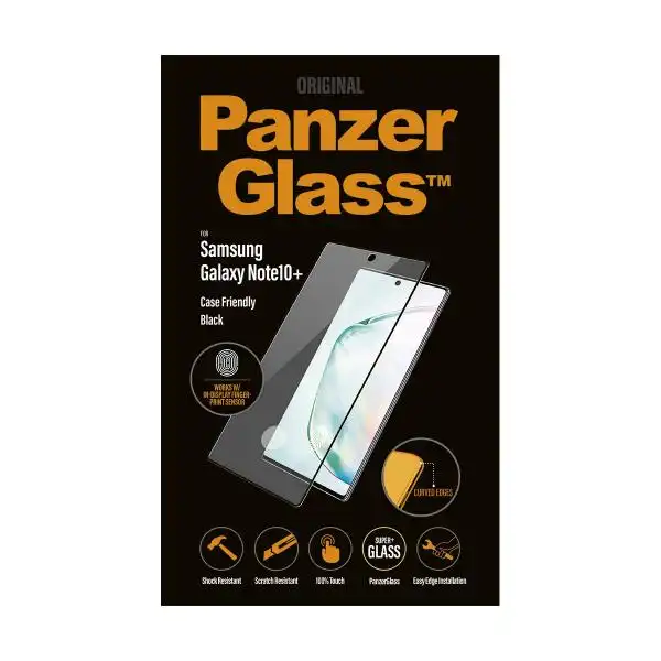 PANZERGLASS SAMSUNG GALAXY NOTE10+ CASE FRIENDLY BK