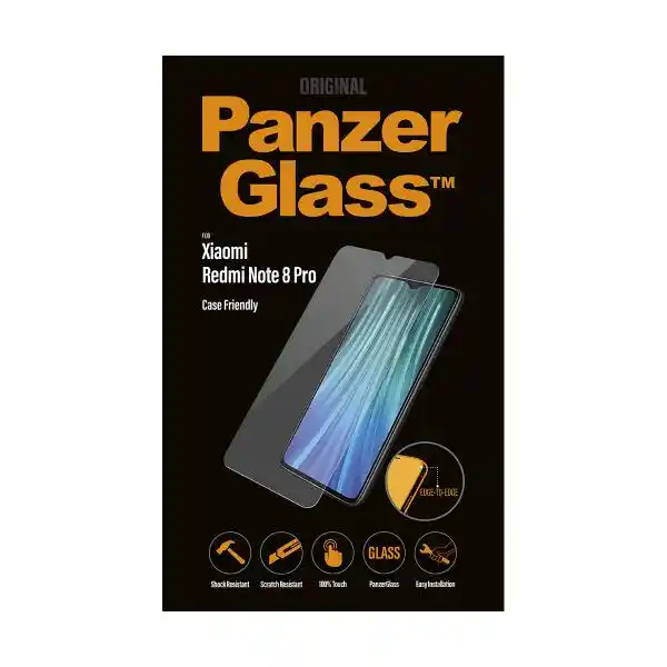 PANZERGLASS XIAOMI REDMI NOTE 8 PRO CASE FRIENDLY