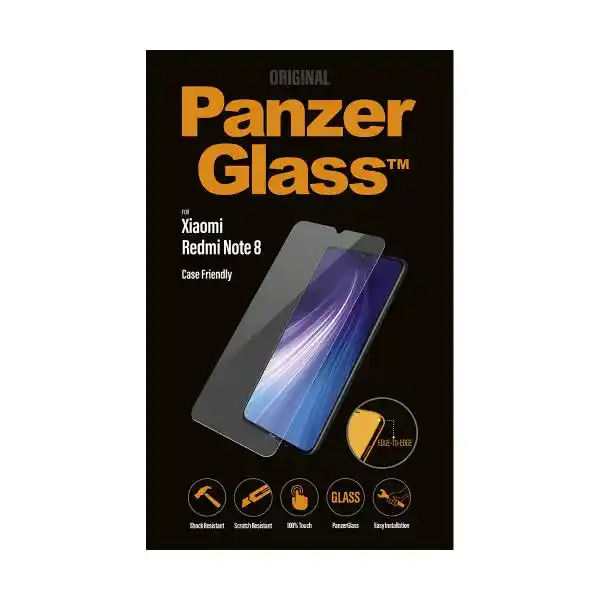 PANZERGLASS XIAOMI REDMI NOTE 8 CASE FRIENDLY