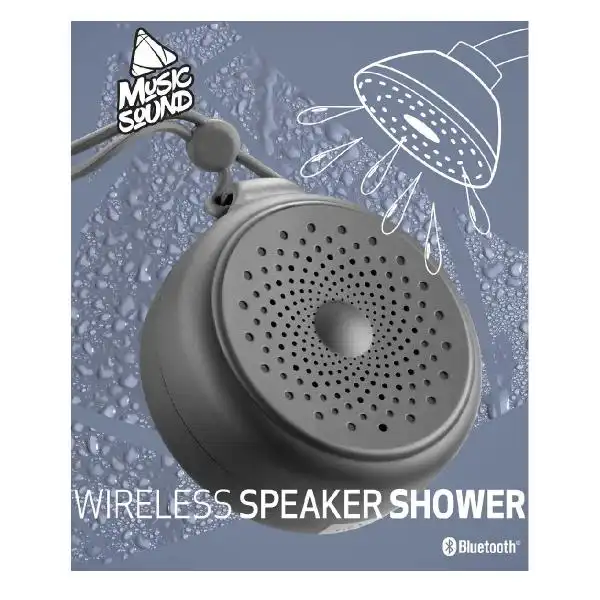 CELLULAR BLUETOOTH SPEAKER SHOWER BK