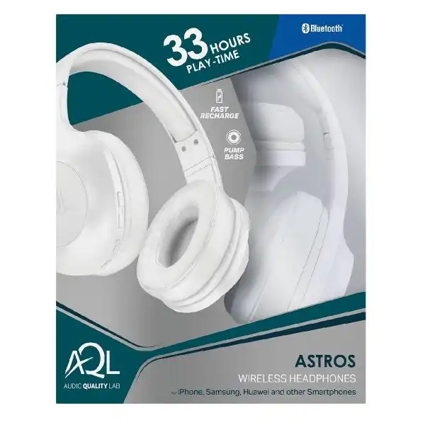 CELLULAR ASTROS AQL BLUETOOTH HEADPHONES WH