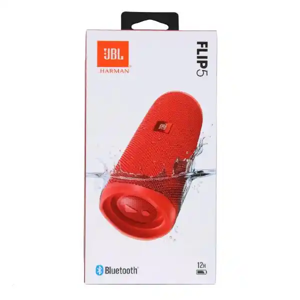 JBL FLIP 5 RED PORTABLE SPEAKER