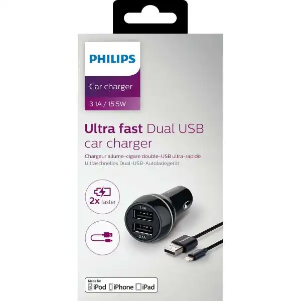 PHILIPS DLP2357V/10 CAR CHARGERS