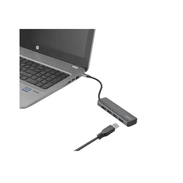 TRUST 23328 HALYX USB C 3.2 HUB 4 PORT