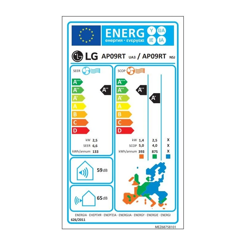 LG AP09RT(K).NSJ/ AP09RT(K).UA3