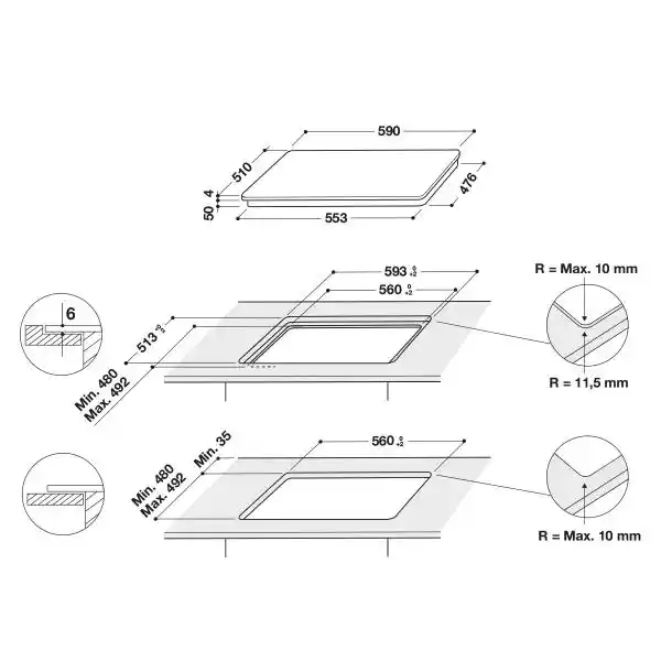 WHIRLPOOL WS Q5760 NE