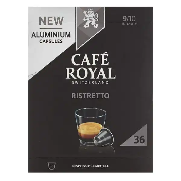 NESPRESSO ROYAL RISTRETTO 36 PCS