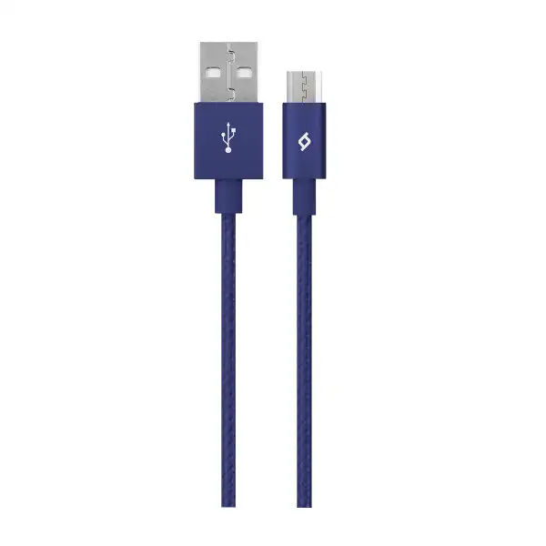 TTEC MICRO USB ALUMI DATA CABLE BLUE