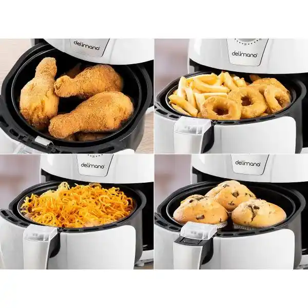 DELIMANO AIR FRYER WHITE