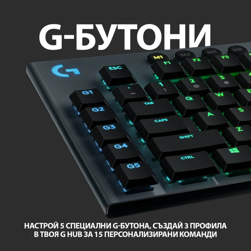 LOGITECH 920-008910 G915 GL TACTILE KBD