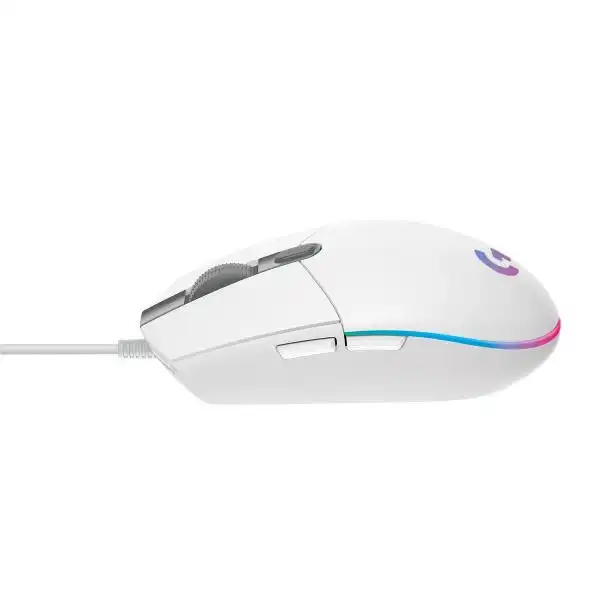 LOGITECH 910-005824 G102 LIGHTSYNC MOUSE WHT