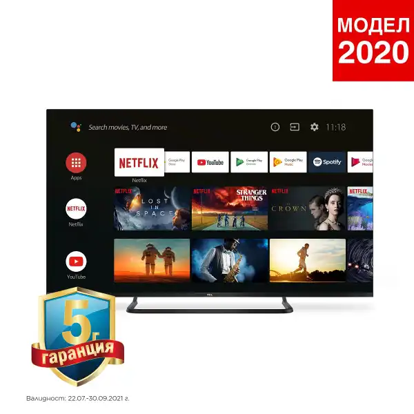 TCL 50EP681  UHD LED SMART TV ANDROID