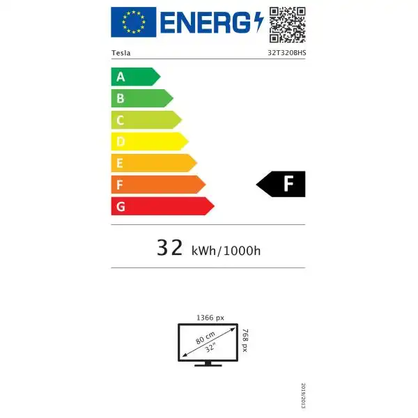 TESLA 32Т320BHS HD SMART LED TV