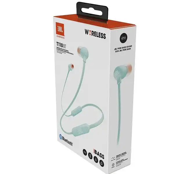 JBL T110BT IN EAR BT HEADPHONES MIC GR