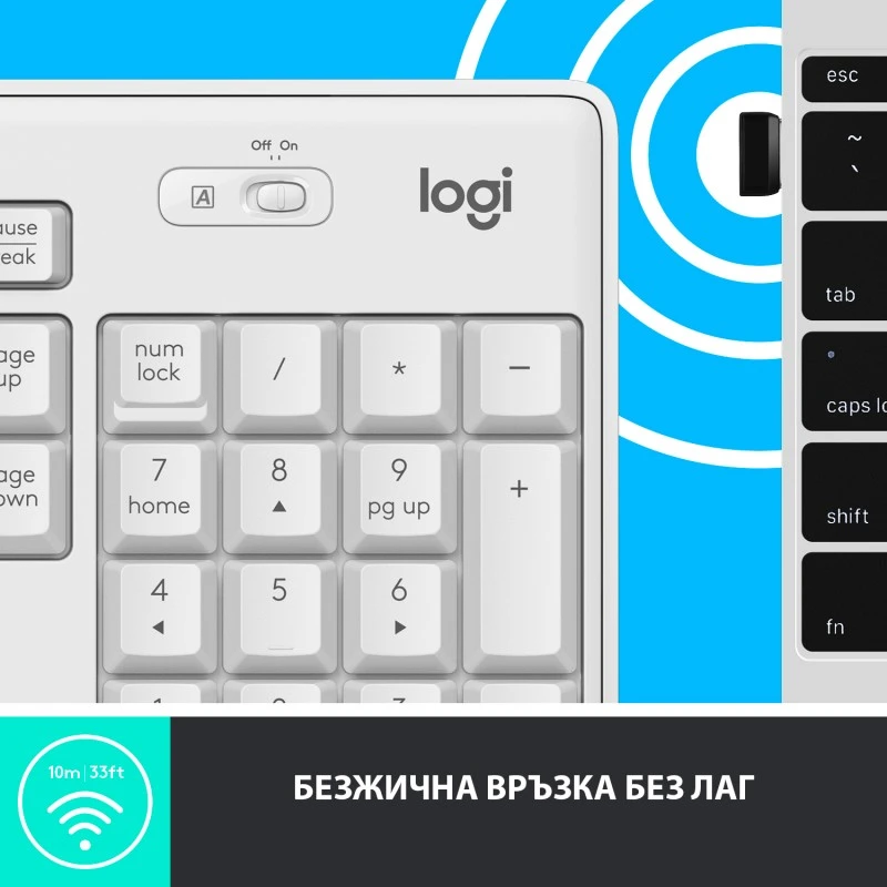 LOGITECH 920-009824 MK295 COMBO WHITE